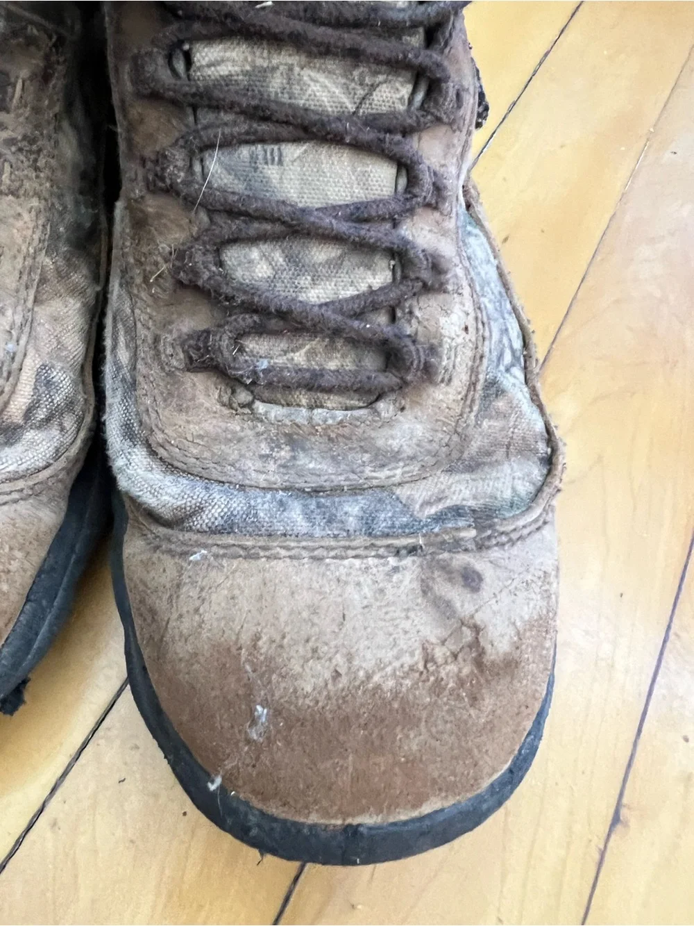 Danner Realtree Camo Lace-Up Hunting Boots in Brown